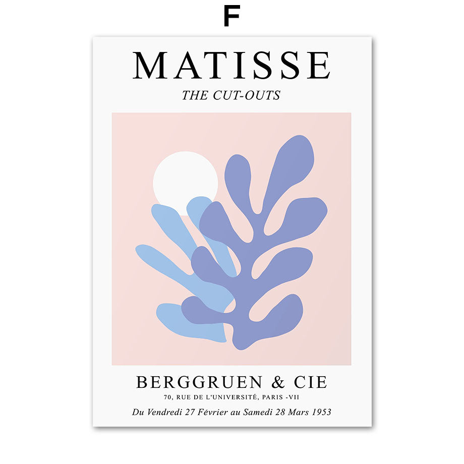 Matisse PosterArt Gallery Living Room Decorative Canvas