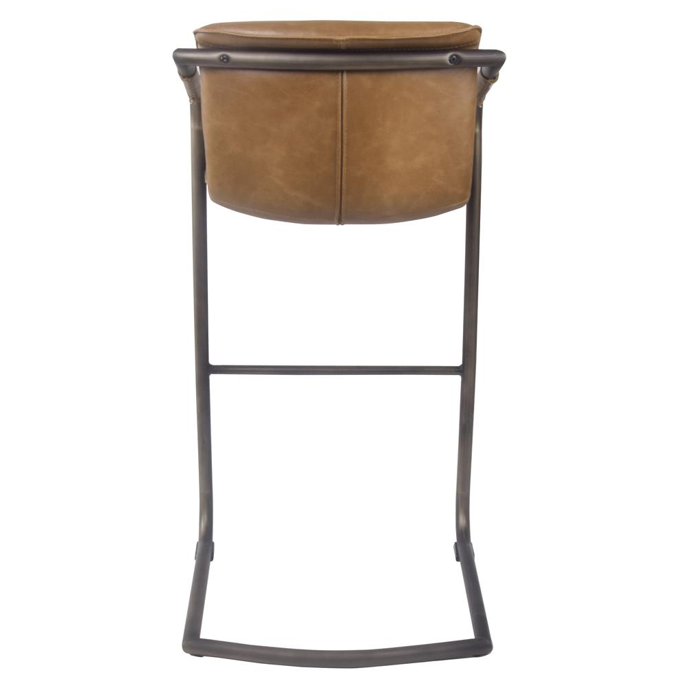 Indy PU Leather Bar Stool, (Set of 2)