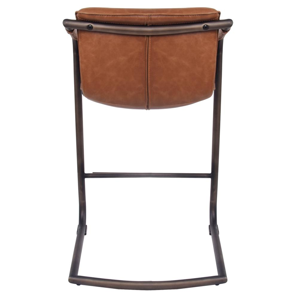 Indy PU Leather Counter Stool, (Set of 2)