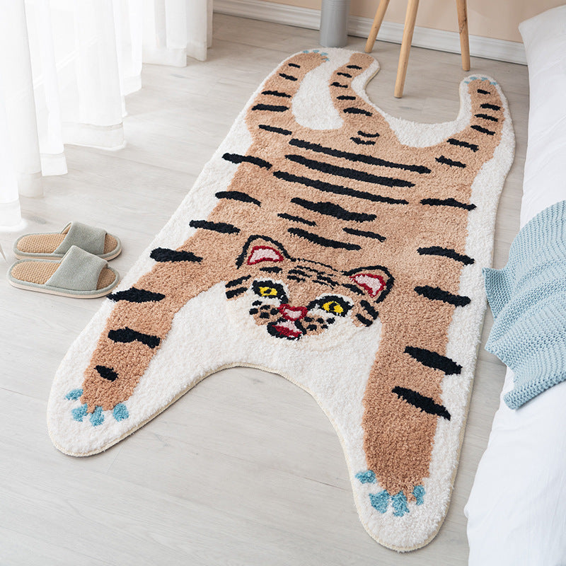 Bedroom Floor Mat Bathroom Mat Rug Absorbent Foot Blanket Cartoon