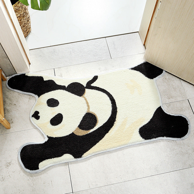 Bedroom Floor Mat Bathroom Mat Rug Absorbent Foot Blanket Cartoon