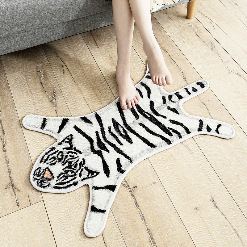 Bedroom Floor Mat Bathroom Mat Rug Absorbent Foot Blanket Cartoon