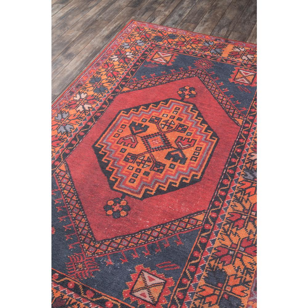 Afshar Area Rug, Red, 5' X 7'6"