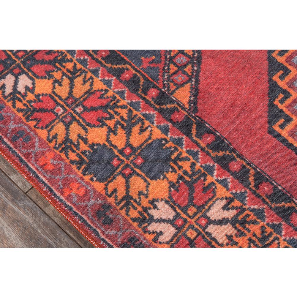 Afshar Area Rug, Red, 5' X 7'6"