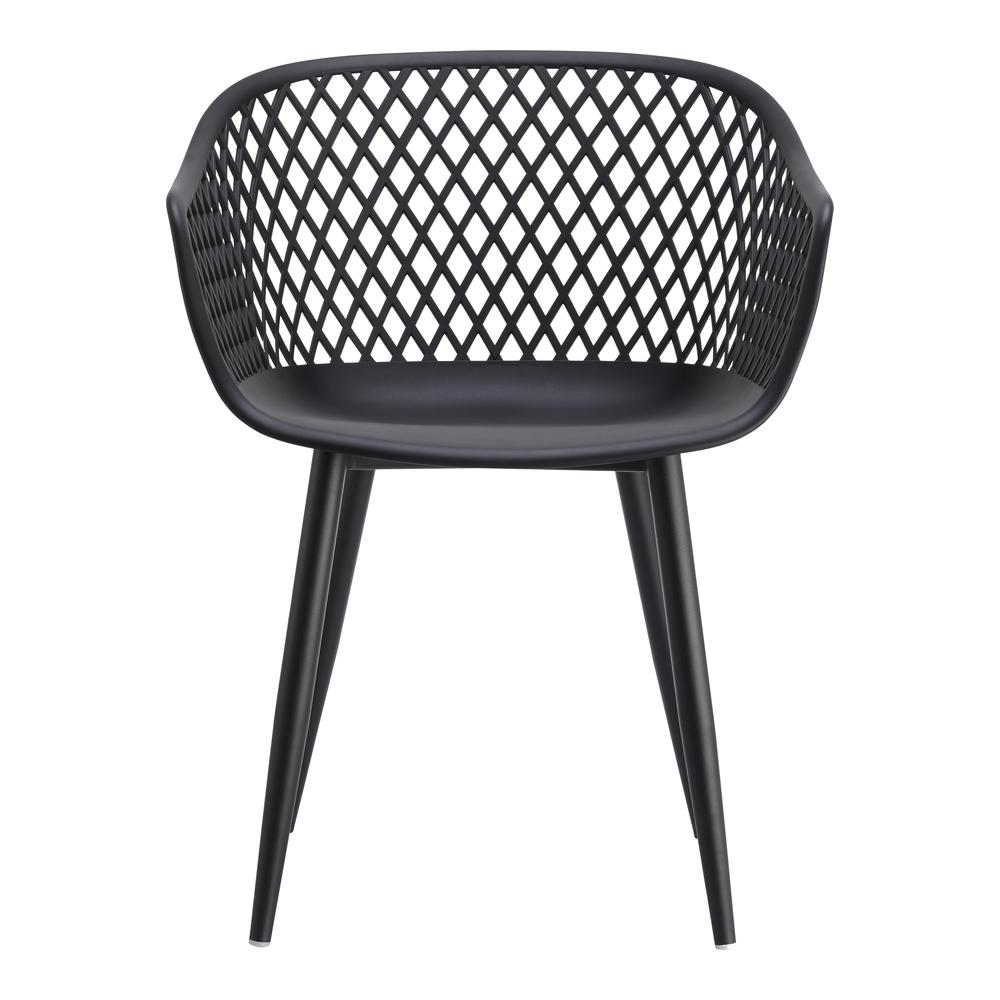 Piazza Outdoor Chair Black-Set Of Two