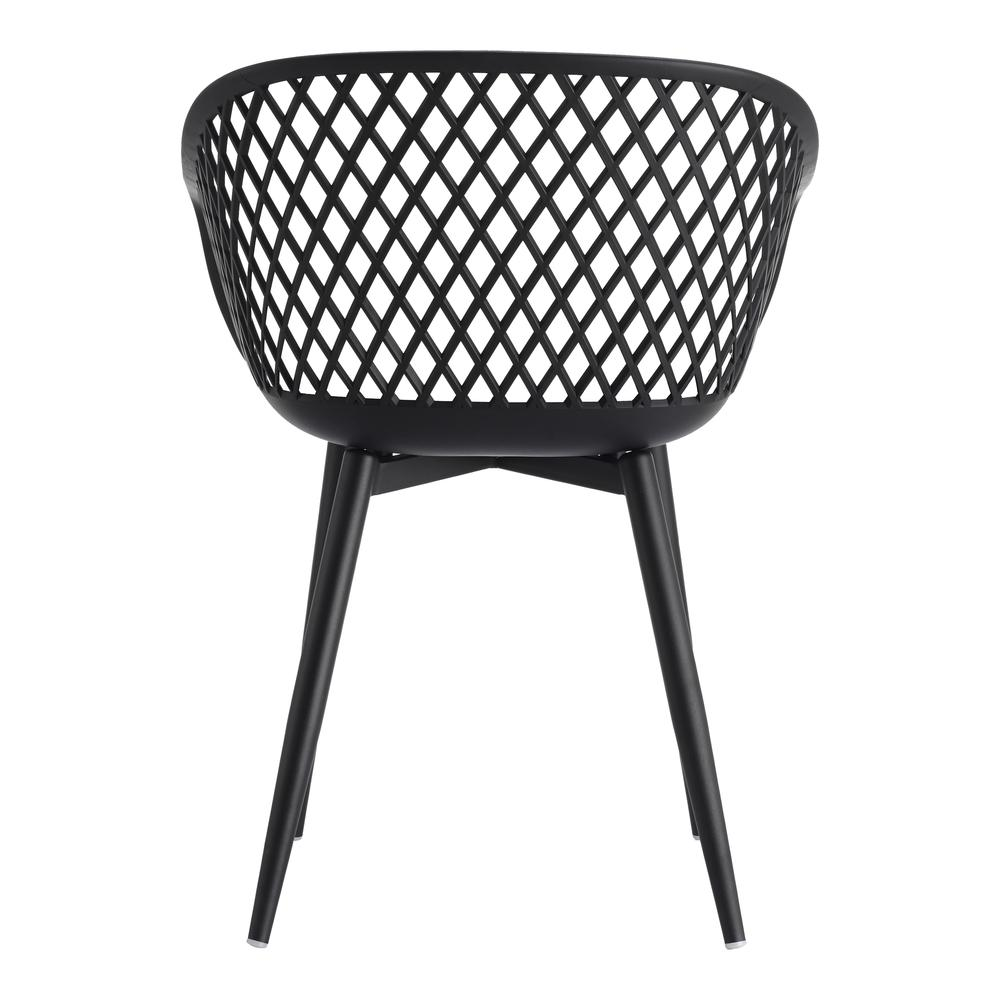 Piazza Outdoor Chair Black-Set Of Two