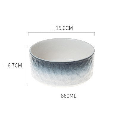 Nordic style creative ceramic bowl