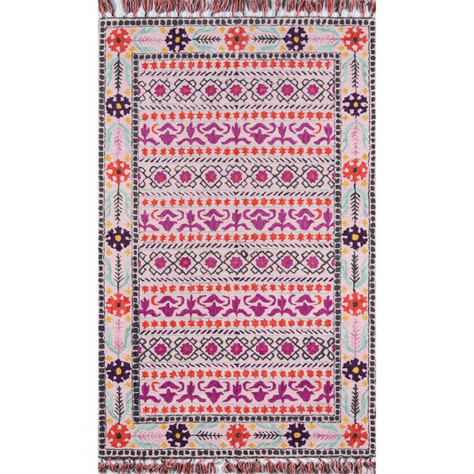 Tahoe Area Rug, Pink, 5' X 8'