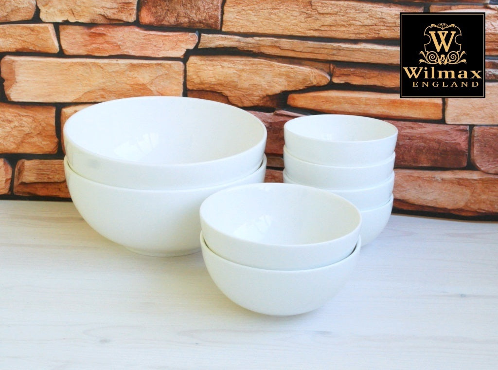 White Bowl 8" inch | 20 Cm 57 Oz | 1700 Ml