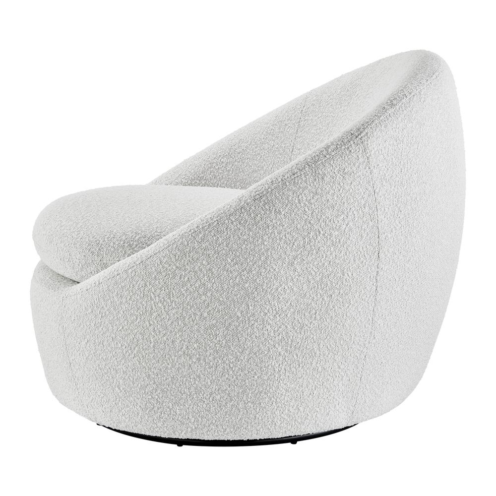 Adelmo Fabric Swivel Accent Chair