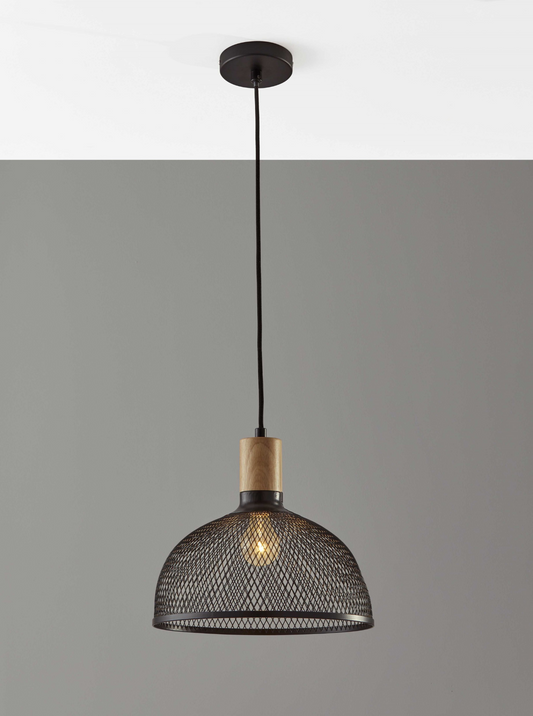 Caged Ceiling Pendant, Large