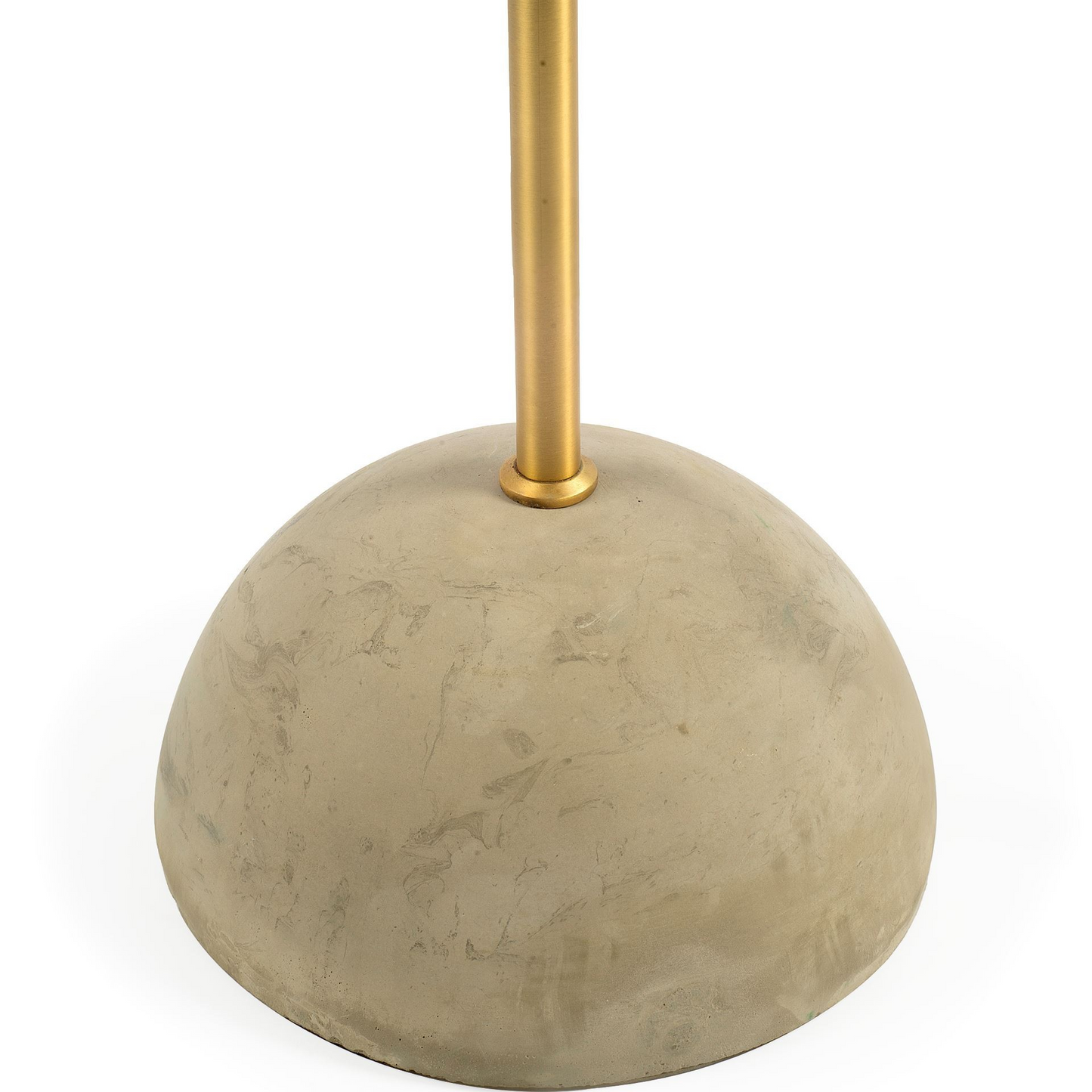 Half Moon Concrete Floor Lamp