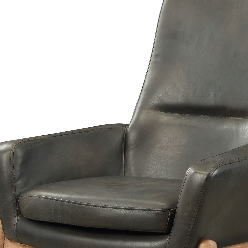 Lapp Top Grain Leather Accent Chair