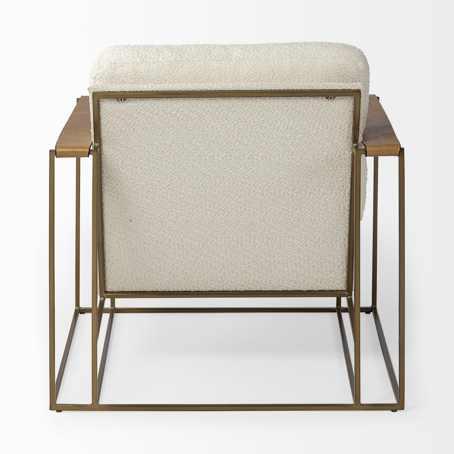 Cream Linen Arm Chair