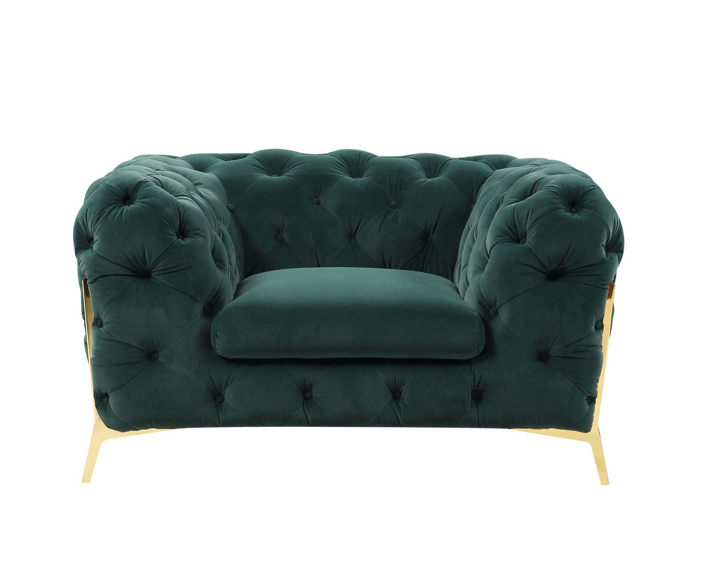 Donnatella Velvet Accent Chair