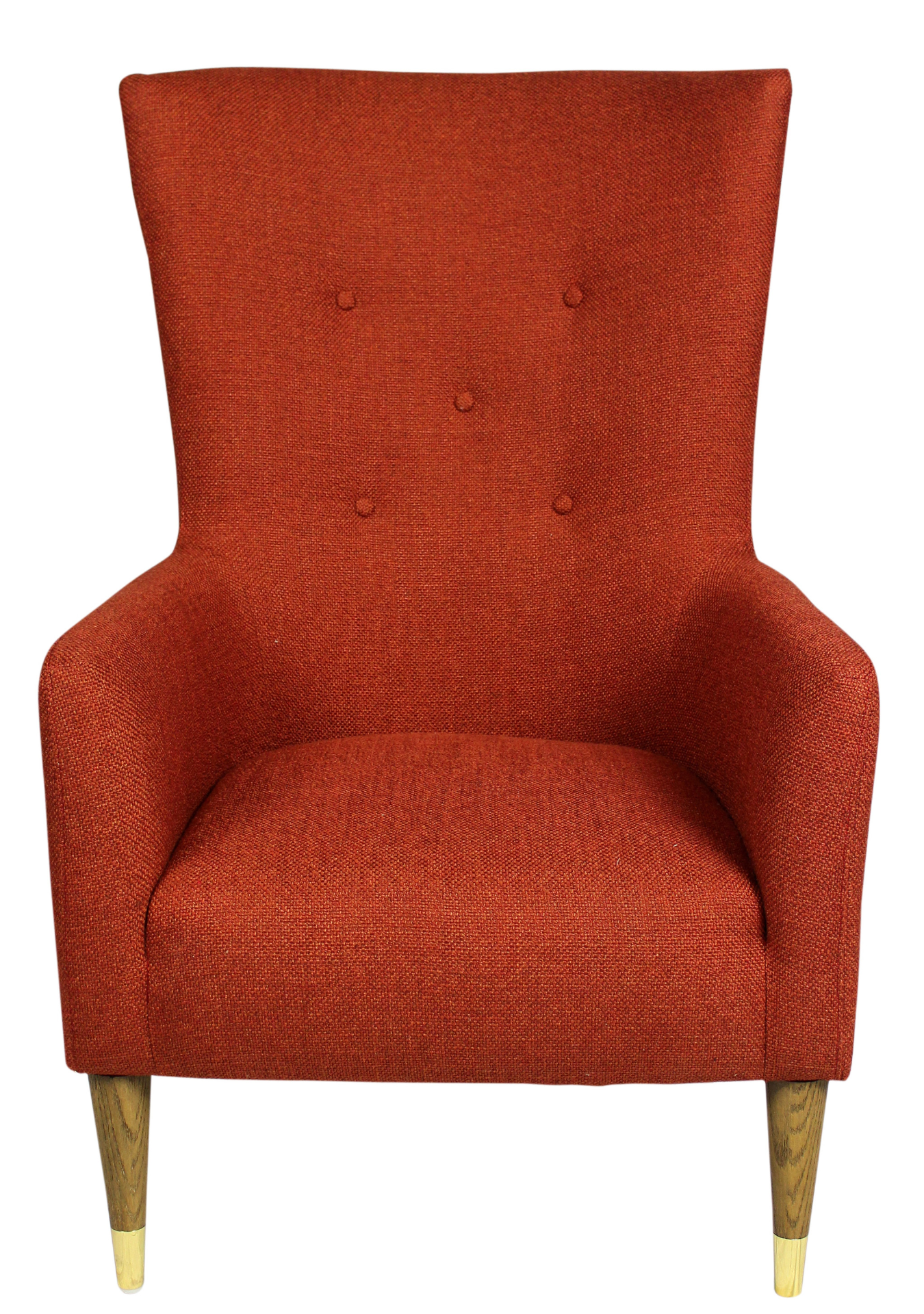 Vintage Orange Lounge Chair