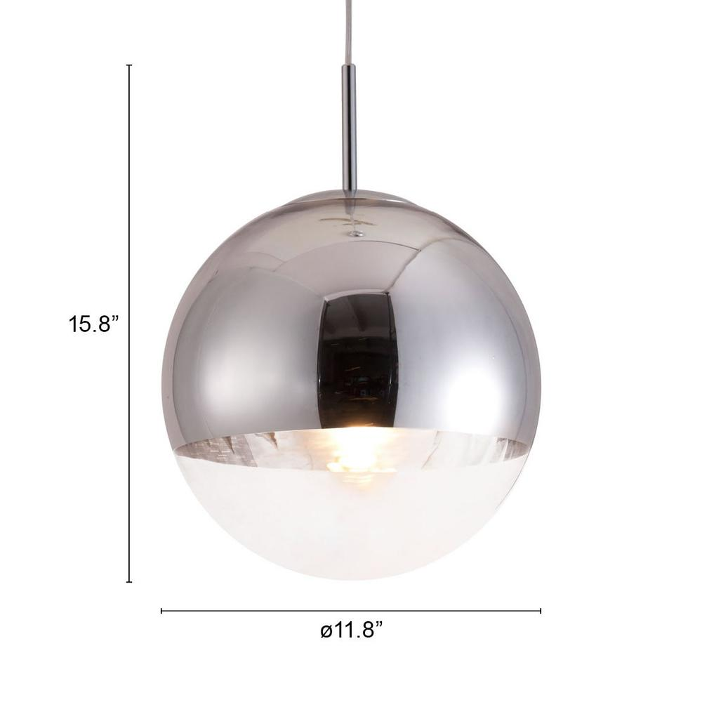 Kinetic Ceiling Lamp Chrome