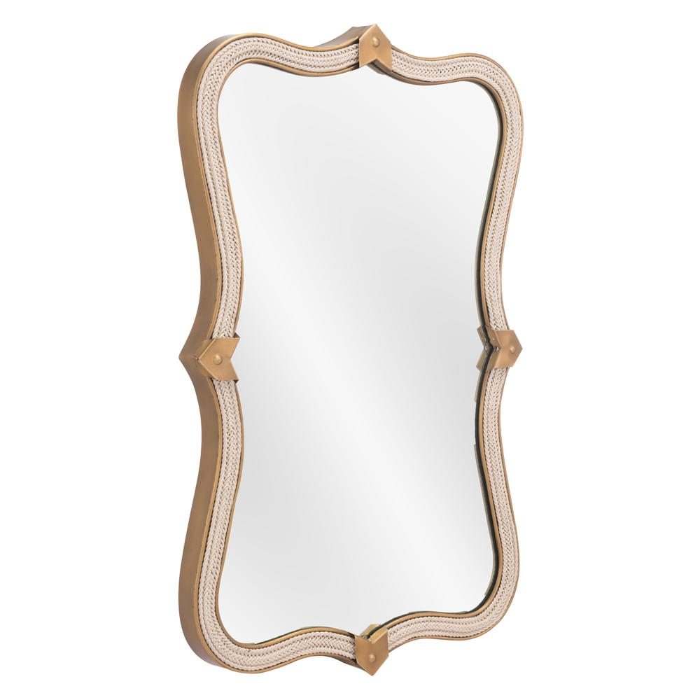 Hillegass Mirror Brass