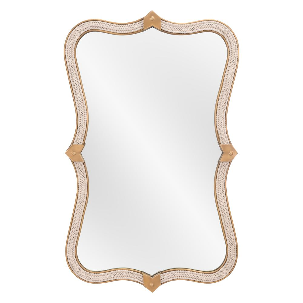 Hillegass Mirror Brass