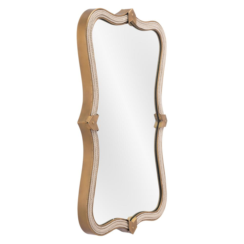 Hillegass Mirror Brass