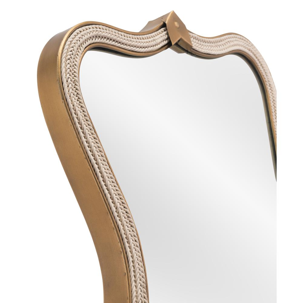 Hillegass Mirror Brass