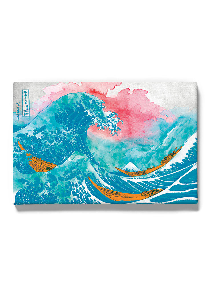 Ocean Waves With Boats Wall Art -Porter Hastings Designs