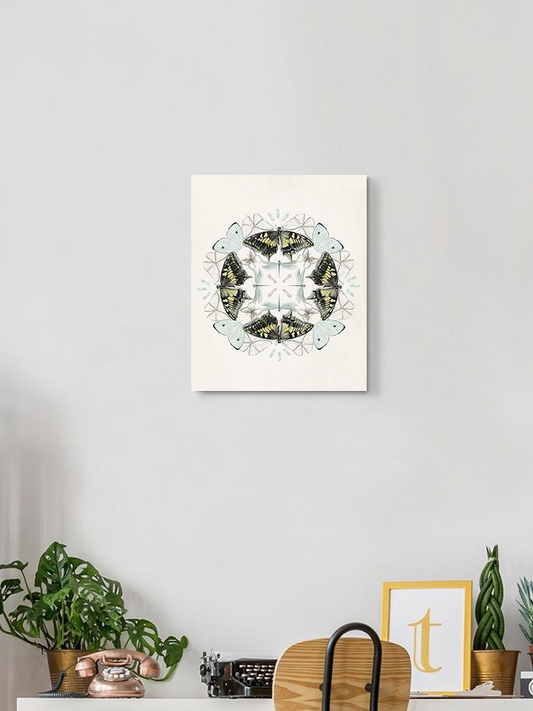 Butterfly Mandala I Wall Art -Jennifer Paxton Parker Designs