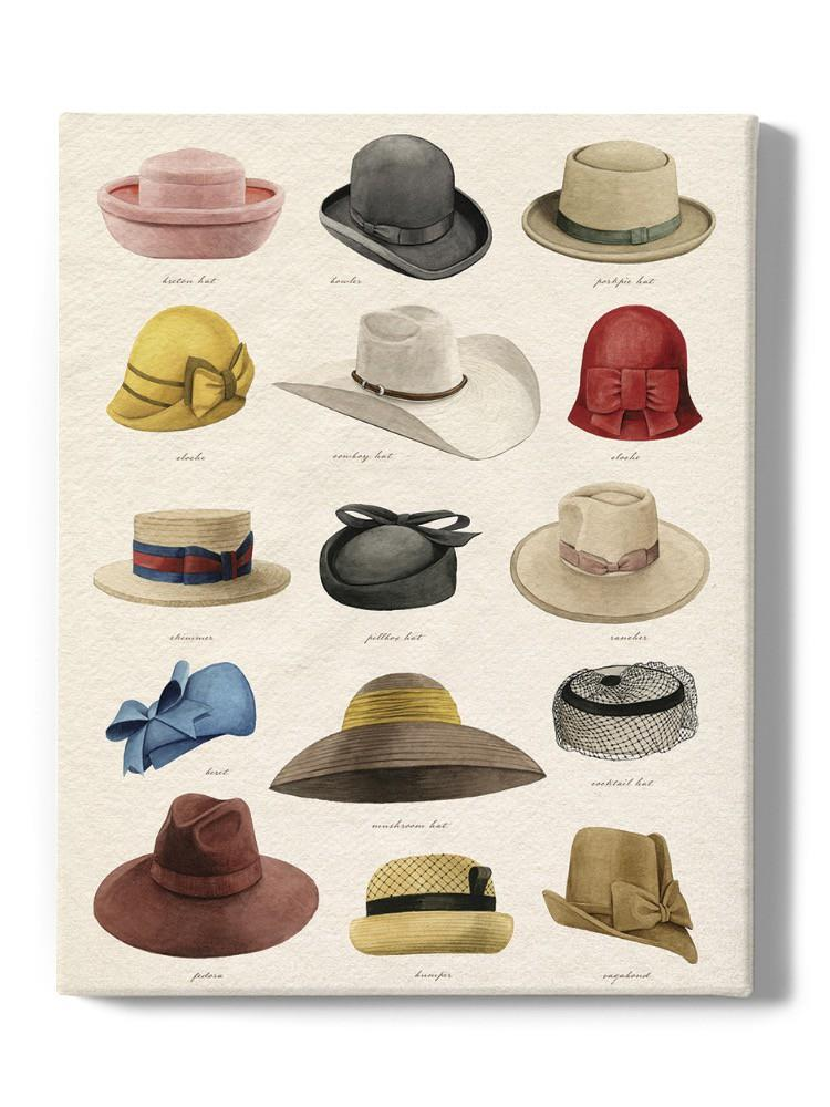 Vintage Hats Iii Wall Art -Grace Popp Designs