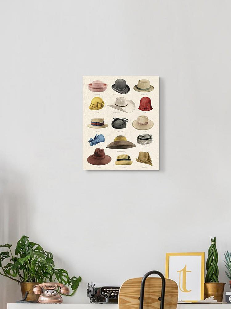 Vintage Hats Iii Wall Art -Grace Popp Designs