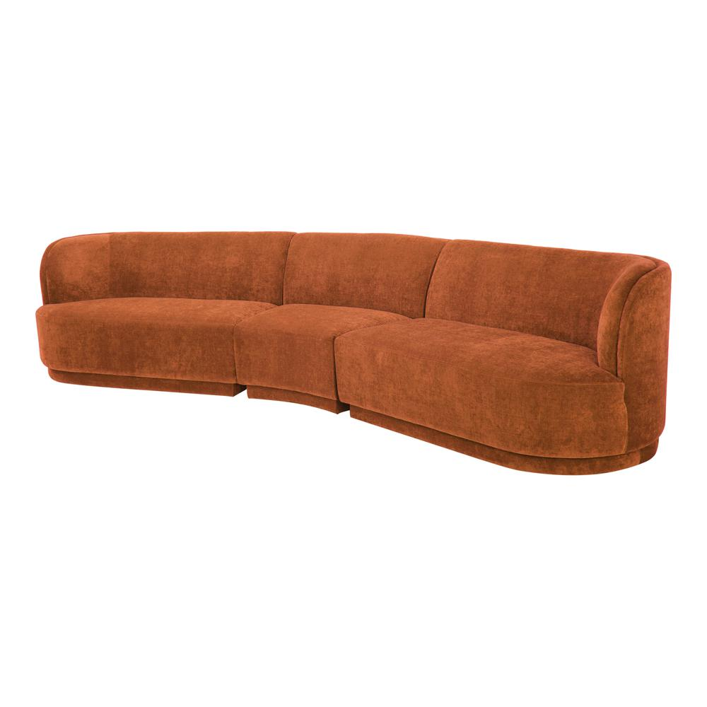 Yoon Compass Modular Sectional Fired Rust