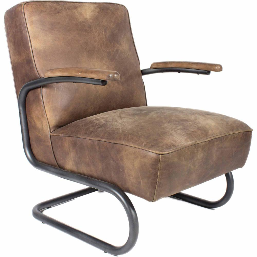 Perth Club Chair Light Brown