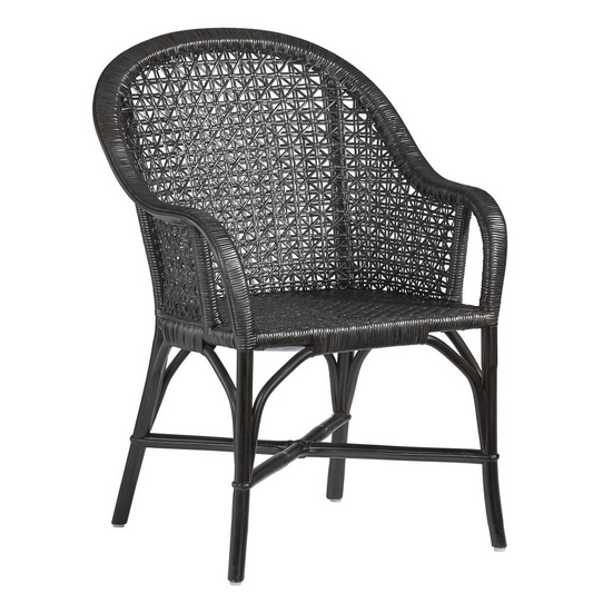 Accent Arm Chair, Black