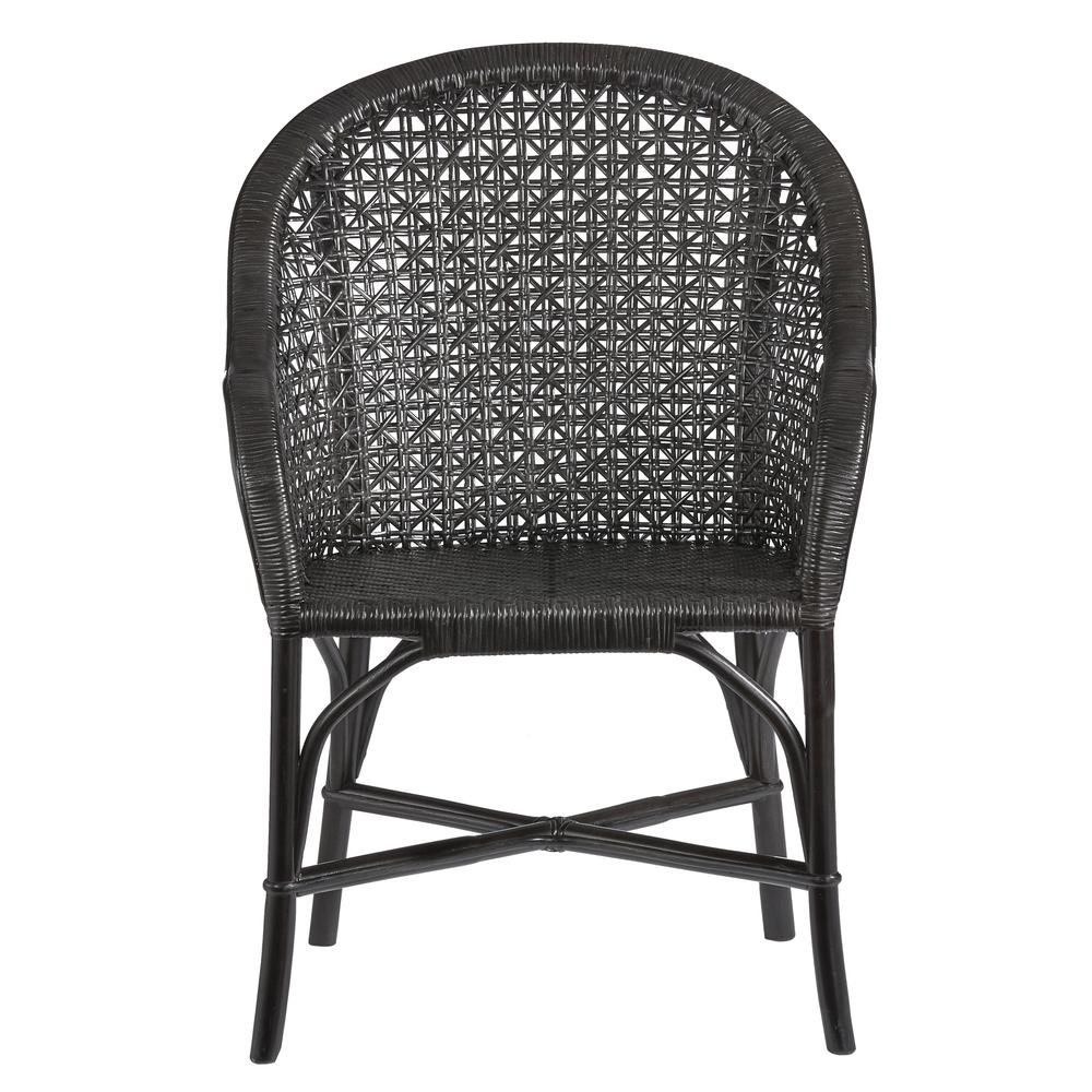 Accent Arm Chair, Black