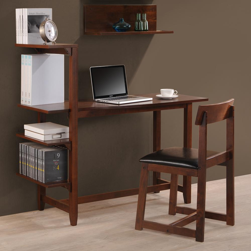 Hamburg Study Set w/Side Shelf, Desk and Chair