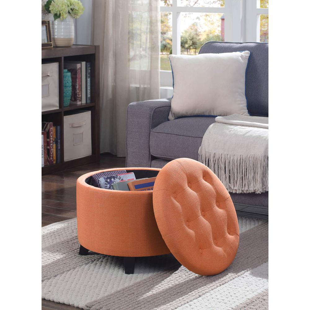 Designs4Comfort Round Ottoman