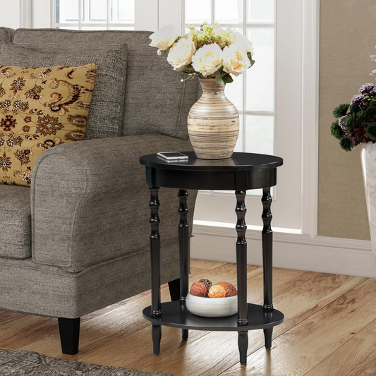 Classic Accents Brandi Oval End Table