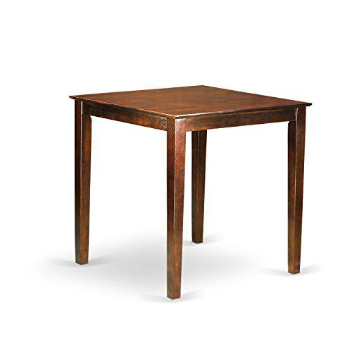 Vernon  Pub,  Counter  Height  Square  Table  -  Buttermilk  &  Cherry  Finish.