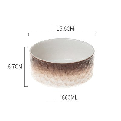 Nordic style creative ceramic bowl