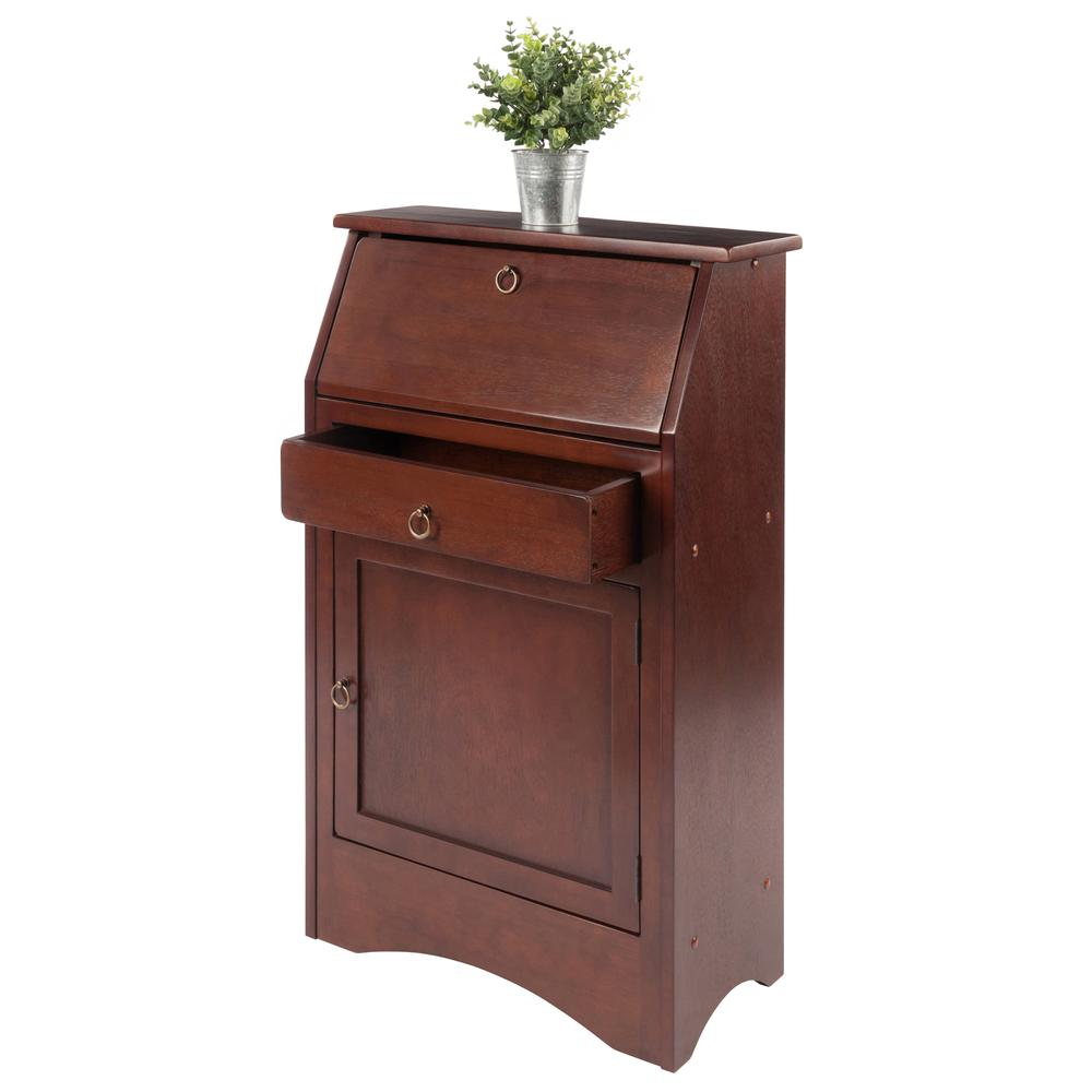 Regalia Secretary Desk Walnut Finish