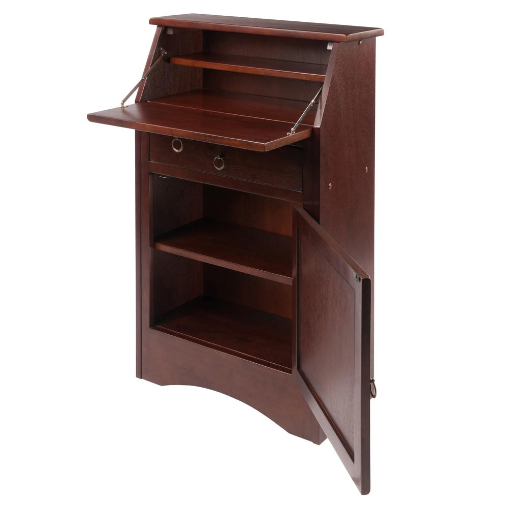 Regalia Secretary Desk Walnut Finish