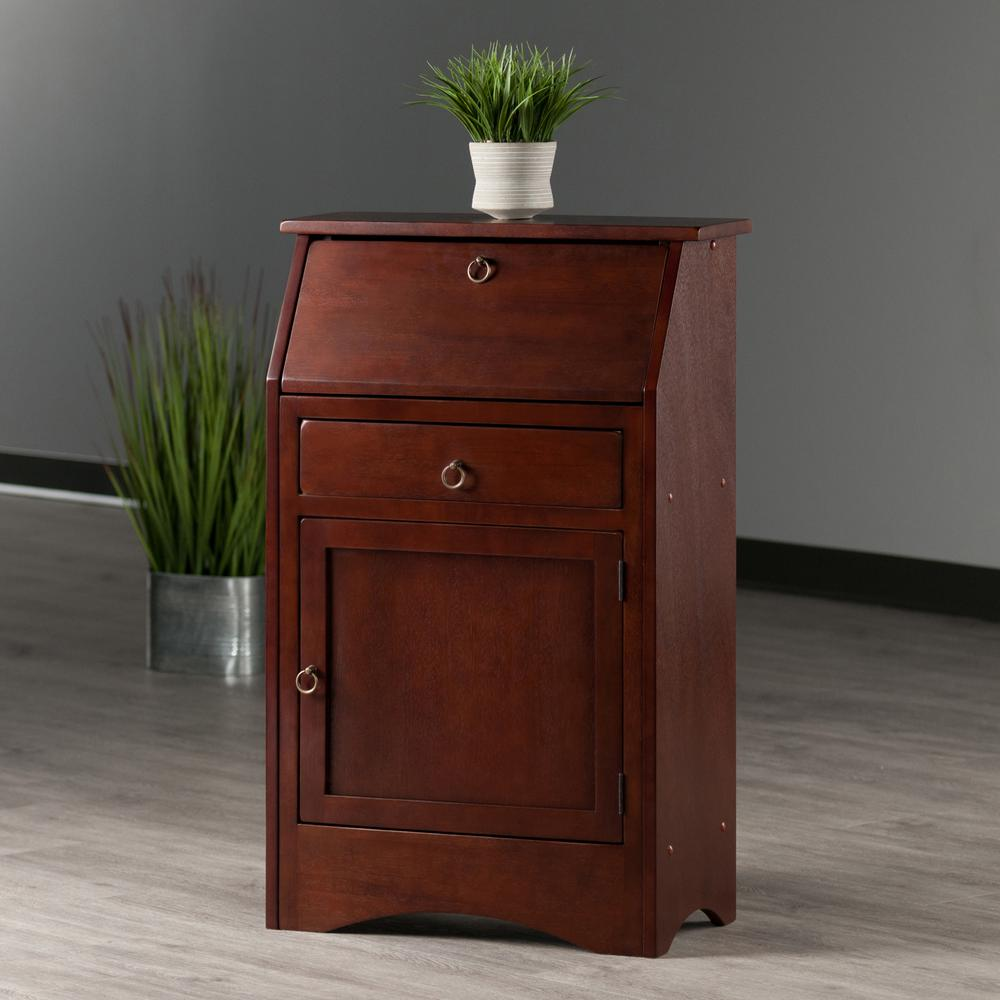 Regalia Secretary Desk Walnut Finish