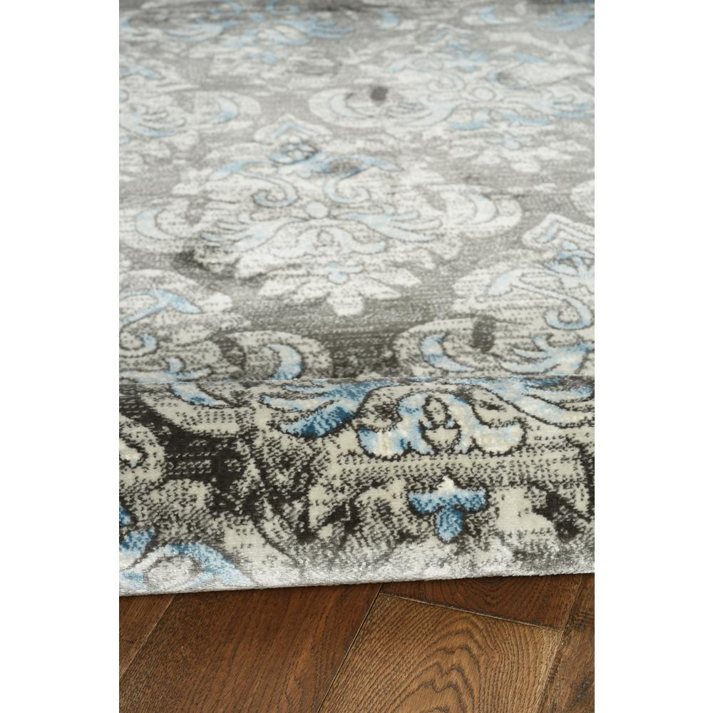 Vintage Clara Grey & Blue 5x7.6, Rug