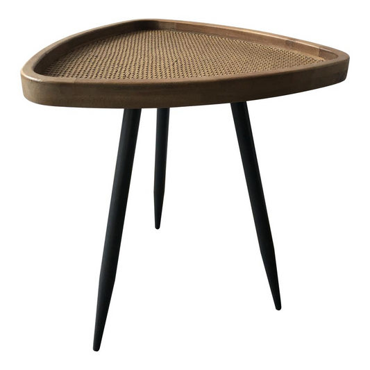 Rollo Rattan Side Table