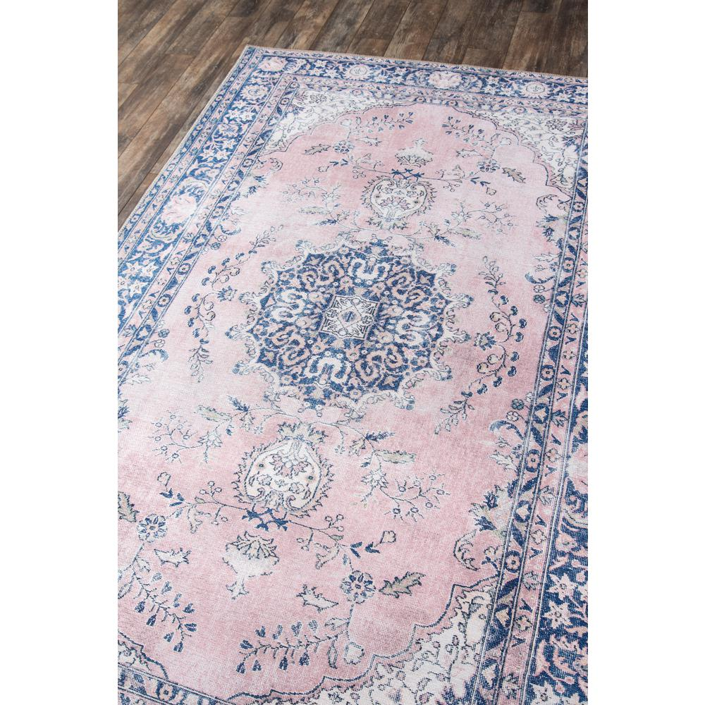 Afshar Area Rug, Pink, 5' X 7'6"