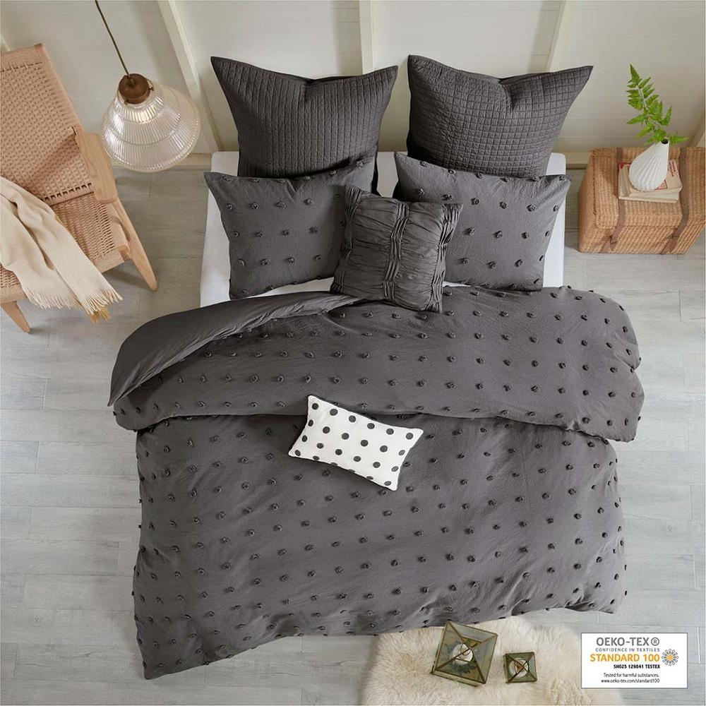 100% Cotton 7pcs Jacquard Duvet Cover Set