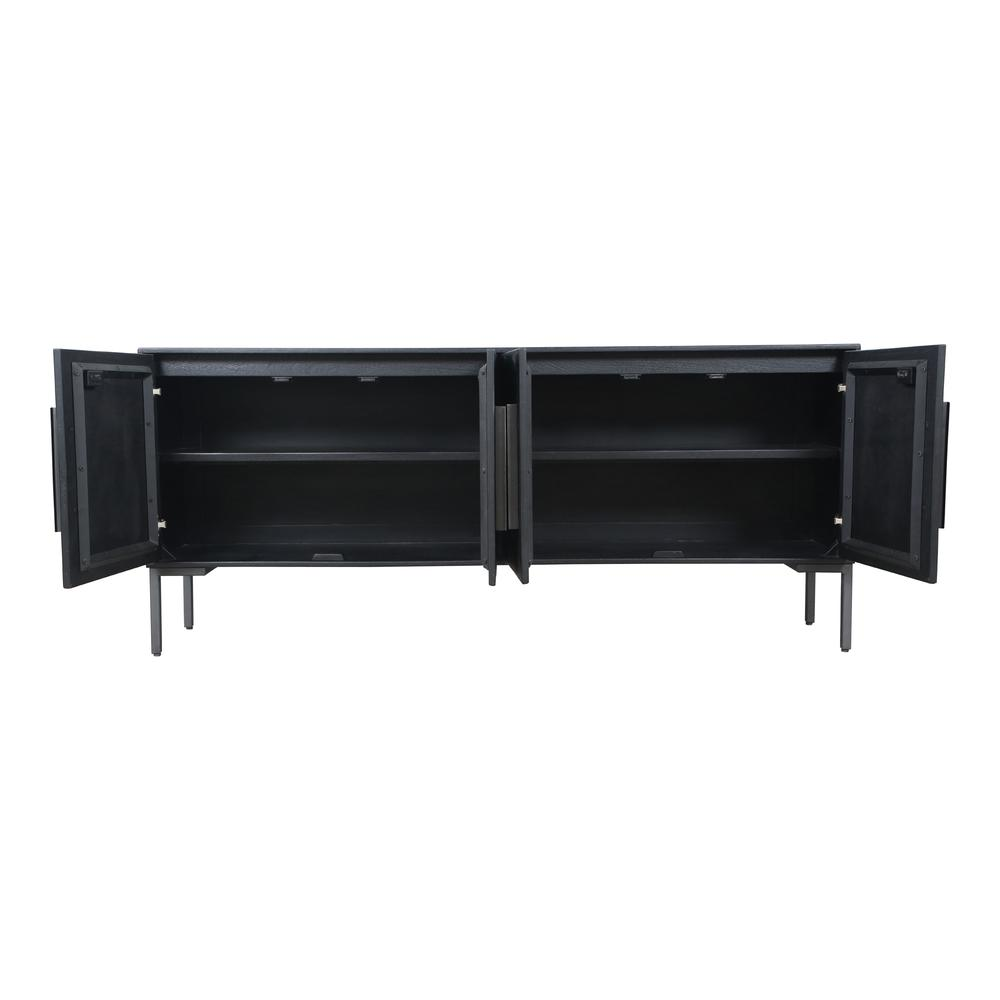 Fishbone Sideboard Black