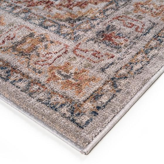 PES and Shrink PES Vintage Medallion Woven Area Rug - 5x7'