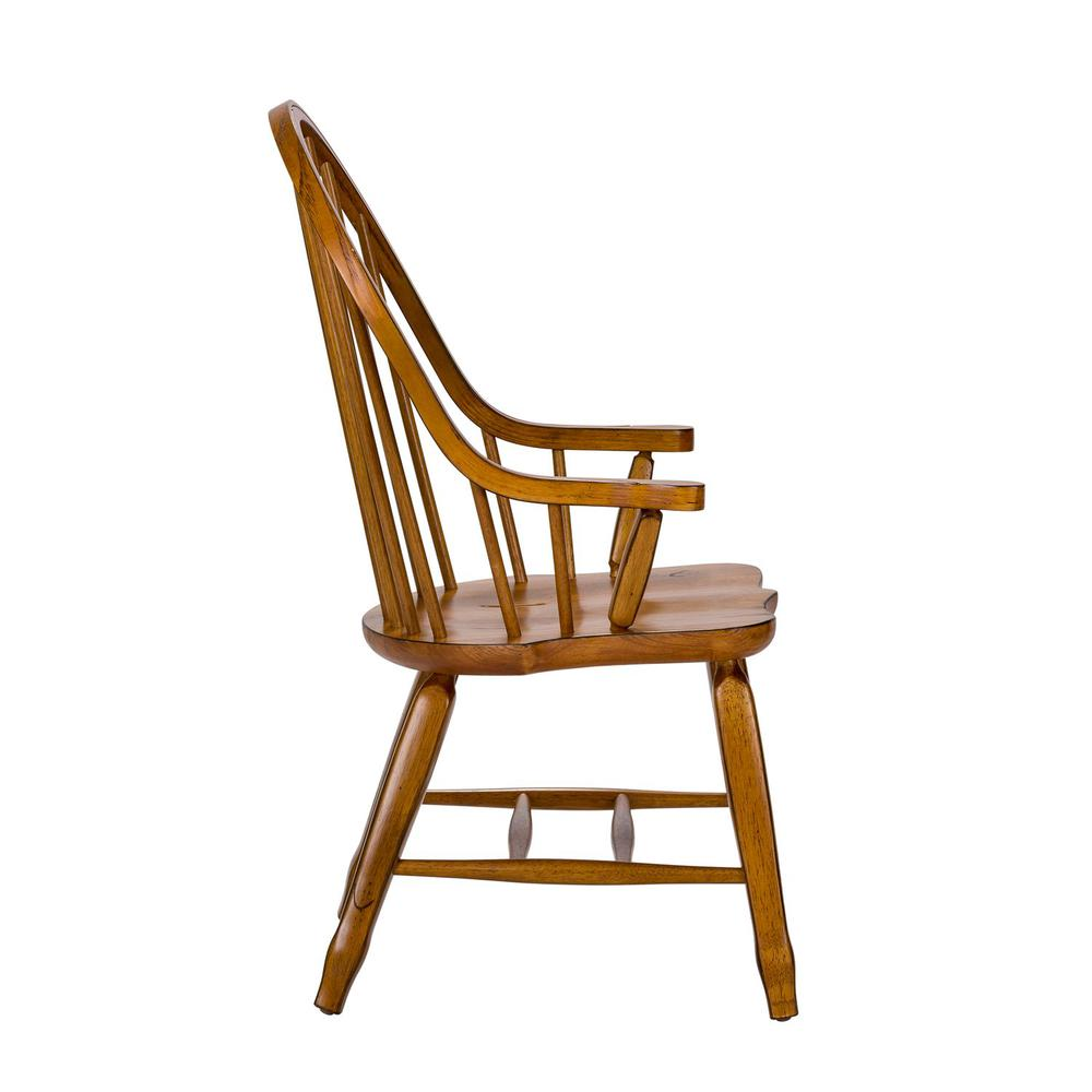 Bow Back Arm Chair - Oak