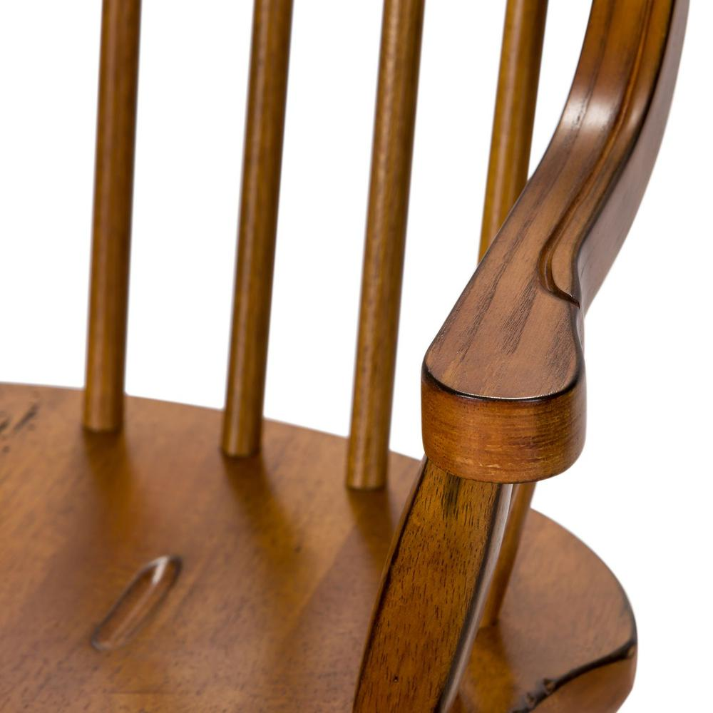 Bow Back Arm Chair - Oak