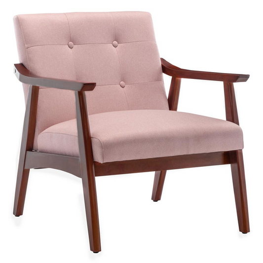 Take a Seat Natalie Accent Chair, Pink